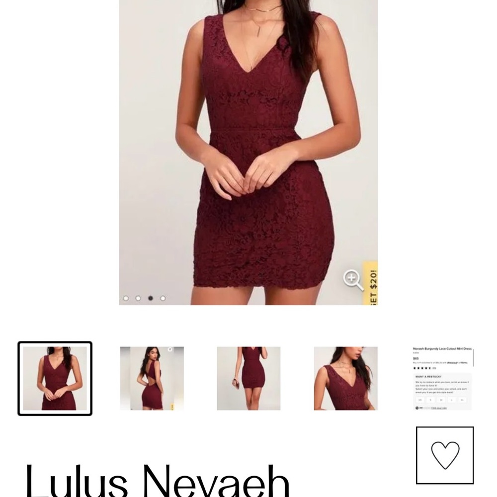 Women's Lulu's Cocktail Dress